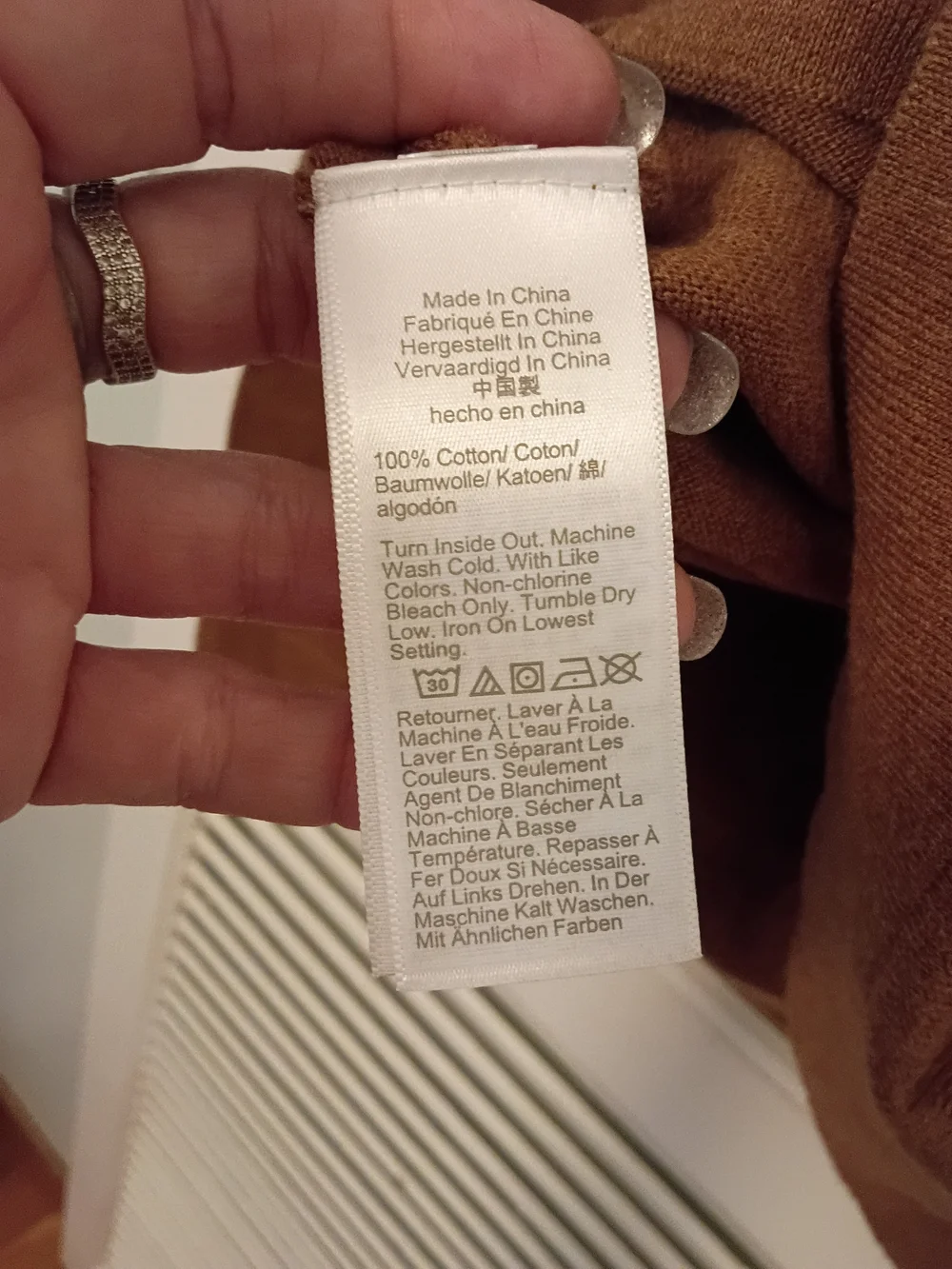 J. Crew Women's Crewneck Sweater in Warm Camel Brown